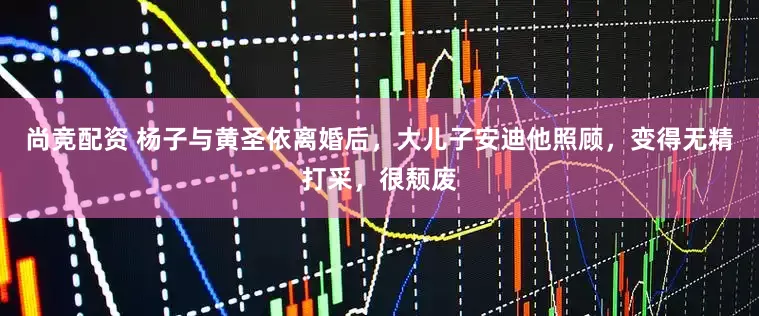 尚竞配资 杨子与黄圣依离婚后，大儿子安迪他照顾，变得无精打采，很颓废