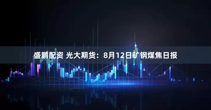 盛鹏配资 光大期货：8月12日矿钢煤焦日报
