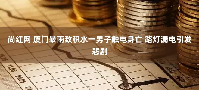 尚红网 厦门暴雨致积水一男子触电身亡 路灯漏电引发悲剧