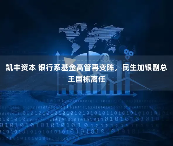 凯丰资本 银行系基金高管再变阵，民生加银副总王国栋离任